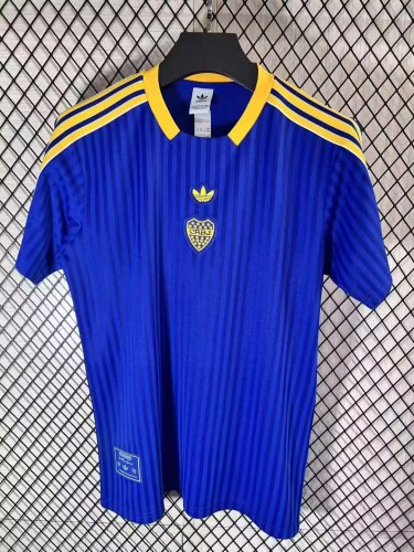 Fan Version 2025-2026 Boca Juniors Dark Blue Soccer ICON Jersey Football Shirt