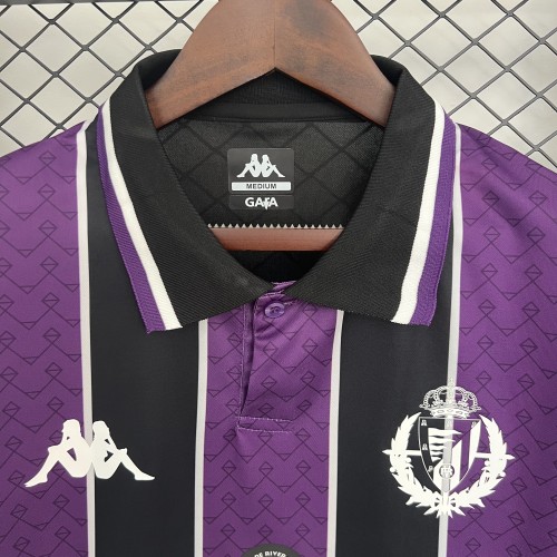 with LALIGA Patch Fans Version 2025-2026 Real Valladolid Away Soccer Jersey