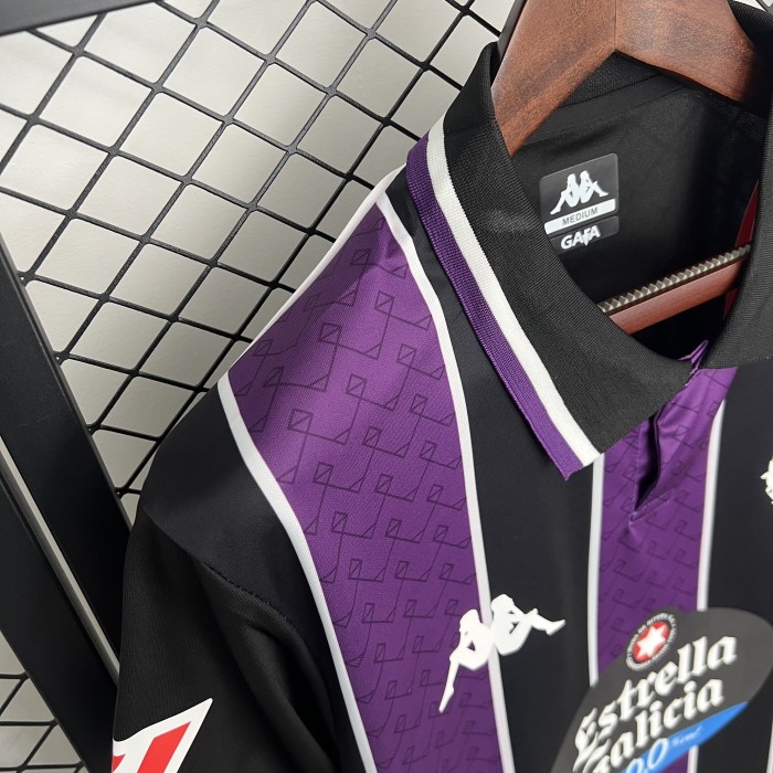 with LALIGA Patch Fans Version 2025-2026 Real Valladolid Away Soccer Jersey