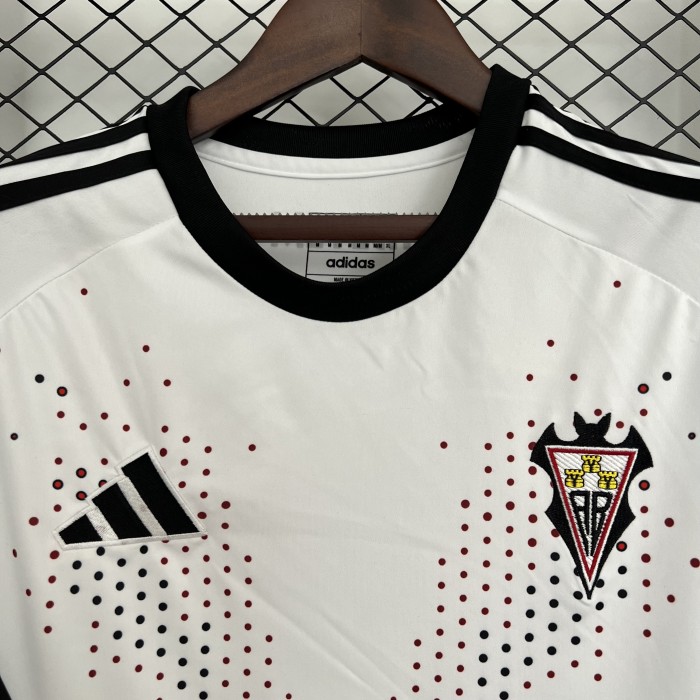 Fan Version 2025-2026 Albacete Balompié Home Soccer Jersey Football Shirt