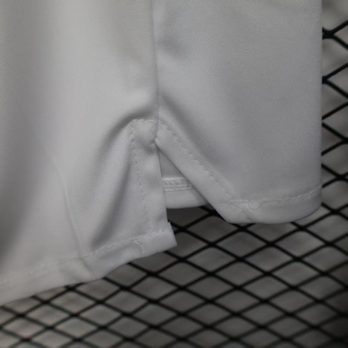 Player Version 2025-2026 Manchester United White Soccer Shorts Football Shorts