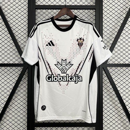 Fan Version 2025-2026 Albacete Balompié Home Soccer Jersey Football Shirt