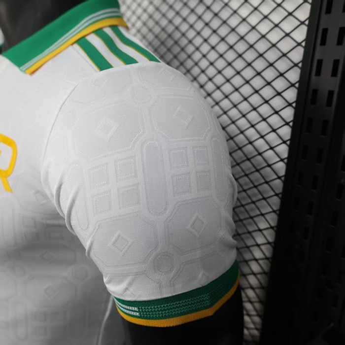 without Sponor Logo Player Version 2025-2026 As Roma Third Away White Soccer Jersey Football Shirt