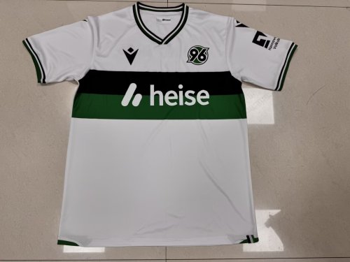 Fan Version 2025-2026 Hannover 96 Third Away White Soccer Jersey Football Shirt