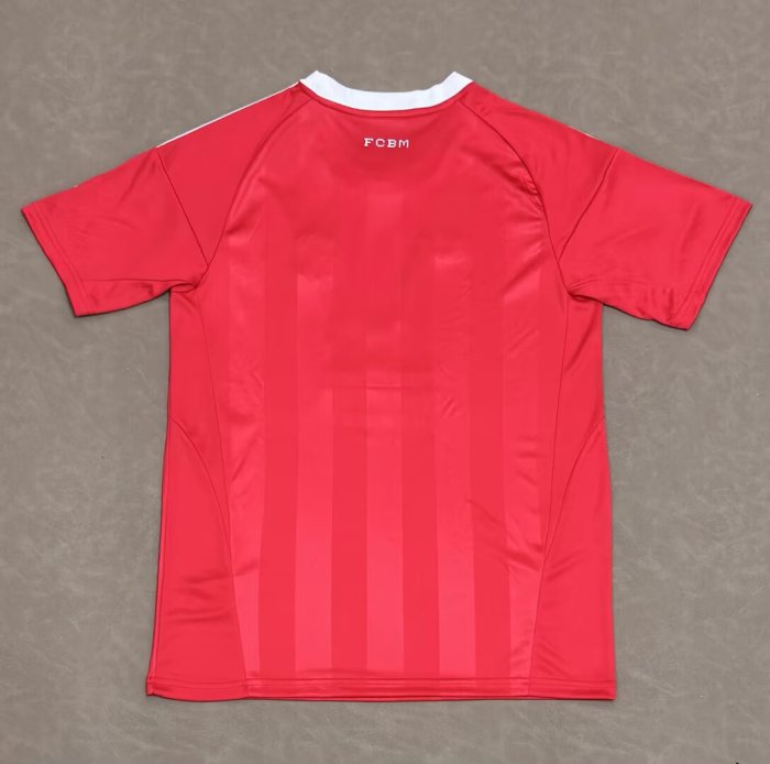 Fan Version 2025-2026 Bayern Munich Red Goalkeeper Soccer Jersey Bayern Munchen Football Shirt