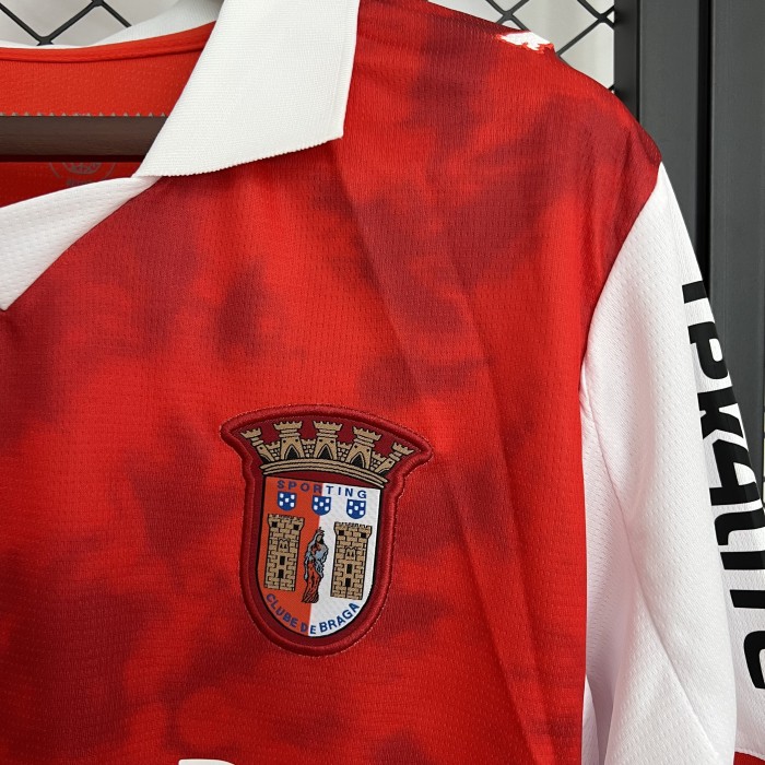 Fans Version 2025-2026 Braga Home Soccer Jersey Football Shirt