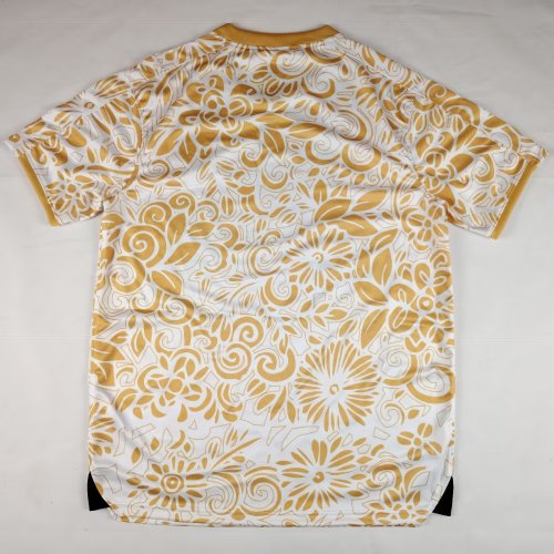 Fan Version 2025-2026 Palestine Gold/White Special Versionn Soccer Jersey FC Palestina Football Shirt