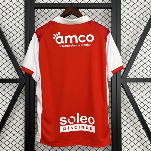 Fans Version 2025-2026 Braga Home Soccer Jersey Football Shirt