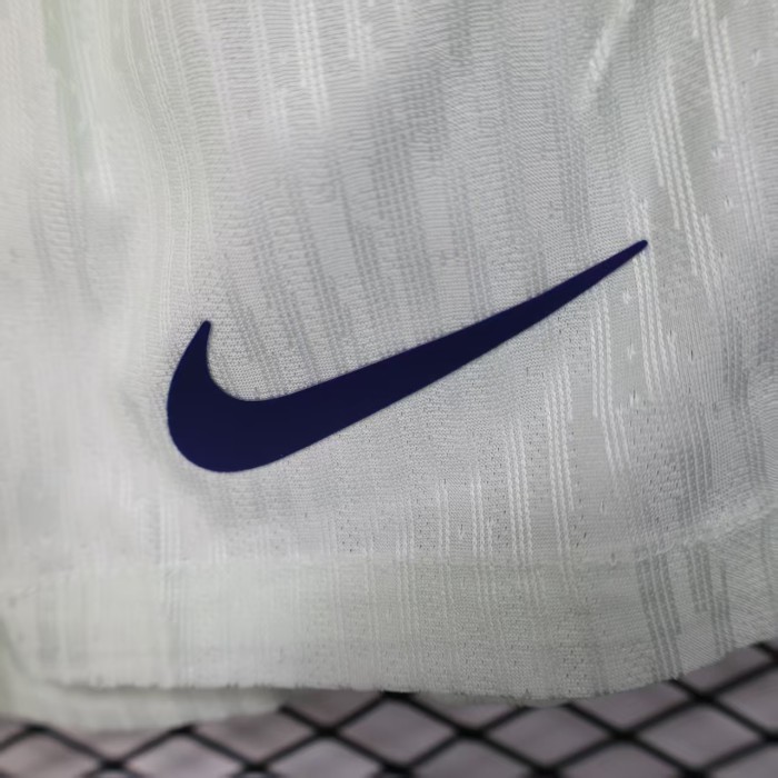 Player Version 2025-2026 Inter Milan Away White Soccer Shorts Football Shorts