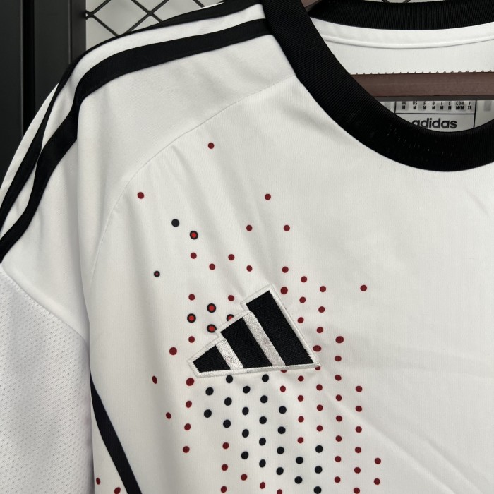Fan Version 2025-2026 Albacete Balompié Home Soccer Jersey Football Shirt