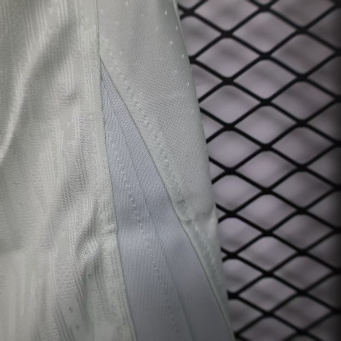 Player Version 2025-2026 Inter Milan Away White Soccer Shorts Football Shorts