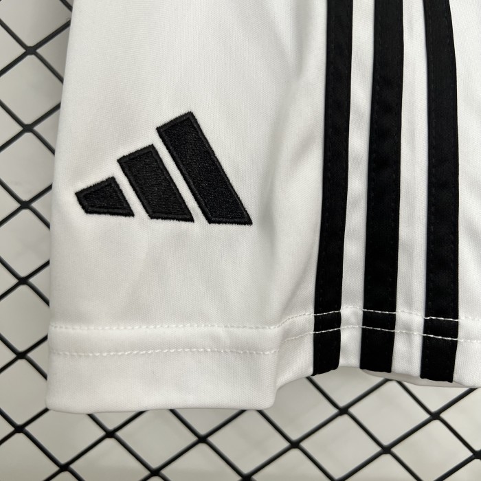 without Sponor Logo Youth Uniform Kids Kit 2025-2026 River Plate Home Soccer Jersey Shorts Child Football Set