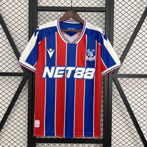 Palace Football Shirt Fan Version 2025-2026 Crystal Palace Home Soccer Jersey