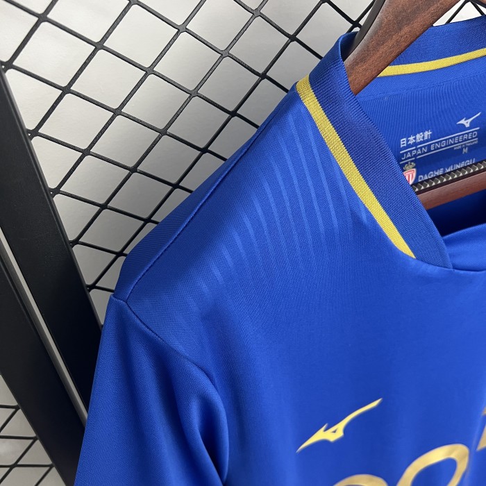 Fan Version 2025-2026 AS Monaco Away Blue Soccer Jersey Football Shirt