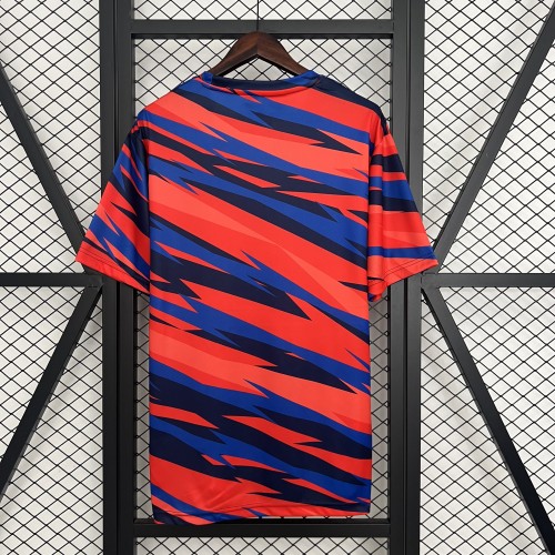 Fans Version 2025-2026 Club Universidad de Chile Orange/Blue Soccer Training Jersey Football Shirt