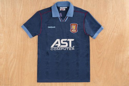 Retro Jersey 1995-1996 Aston Villa Third Away Soccer Jersey Vintage Football Shirt