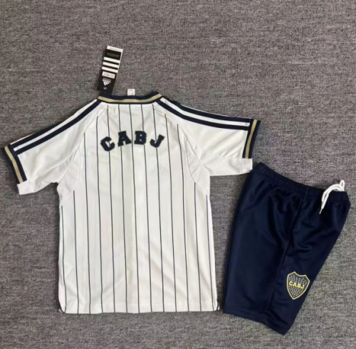 Youth/Kids 2025-2026 Boca Juniors White Baseball Jersey Child MLB Shirt
