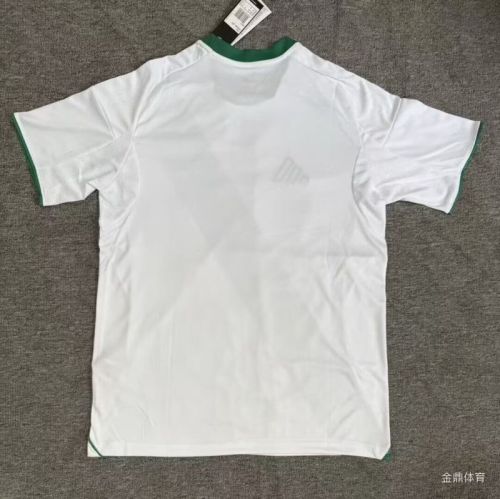 Fan Version 2025-2026 Al-Ahli Saudi Away White Soccer Jersey Football Shirt