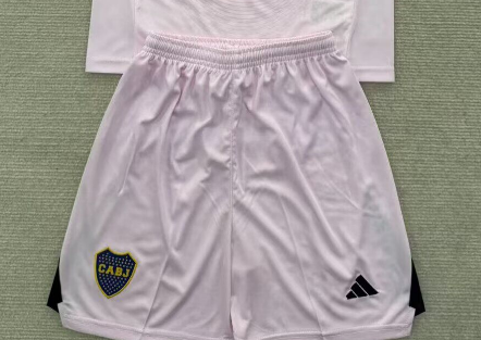 Fan Version 2025-2026 Boca Juniors Pink Goalkeeper Soccer Shorts Football Shorts