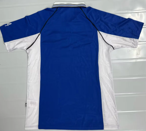 Retro Jersey 1998-2000 Schalke 04 Home Soccer Jersey Vintage Football Shirt