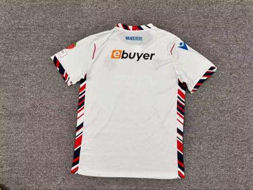 Fan Version 2025-2026 Bolton Wanderers Home Soccer Jersey Football Shirt