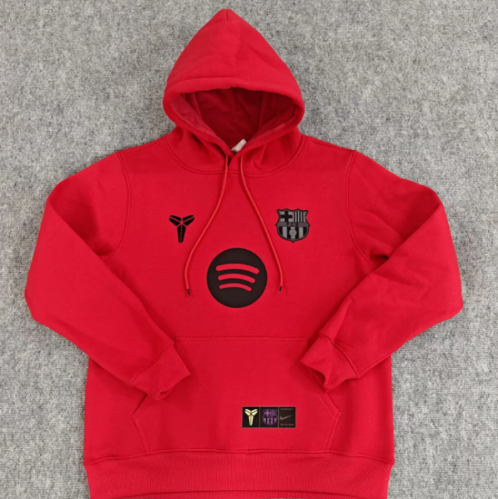 2025-2026 Barcelona KOBE Soccer Training Hoodie Football Hoody