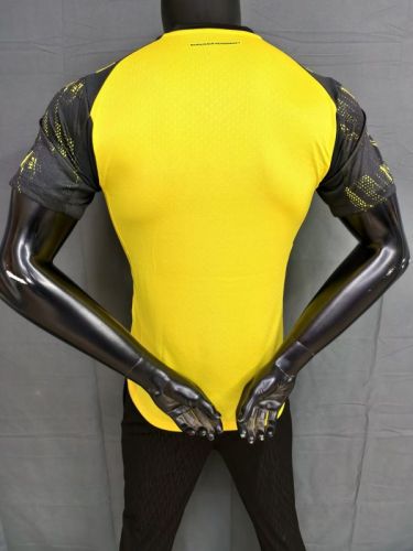 Player Version 2025-2026 Borussia Dortmund Home Soccer Jersey BVB Football Shirt