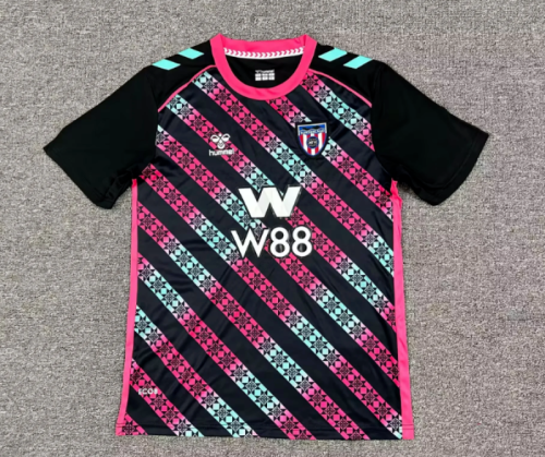 Fans Version 2025-2026 Sunderland Black Goalkeeper Soccer Jersey Football Shirt