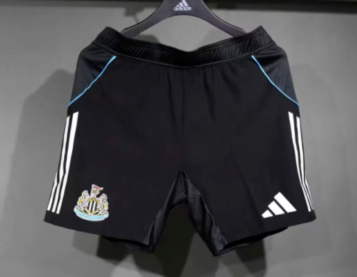 Player Version 2025-2026 Newcastle United Home Soccer Shorts Football Shorts