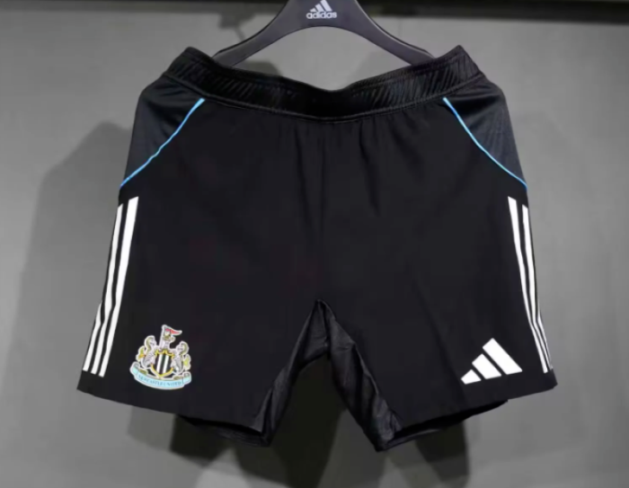 Player Version 2025-2026 Newcastle United Home Soccer Shorts Football Shorts