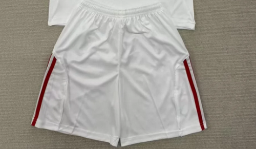 Fan Version 2025-2026 Sevilla Home Soccer Shorts Football Shorts
