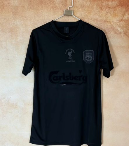 Fan Version 2025-2026 Liverpool Black Istanbul Champion Version Soccer Jersey Football Shirt