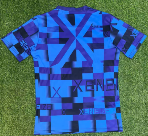 Fan Version 2025-2026 Boca Juniors Dark Blue Soccer Pre-match Jersey Football Shirt