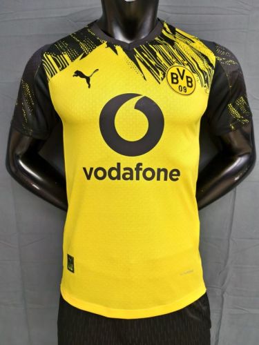 Player Version 2025-2026 Borussia Dortmund Home Soccer Jersey BVB Football Shirt