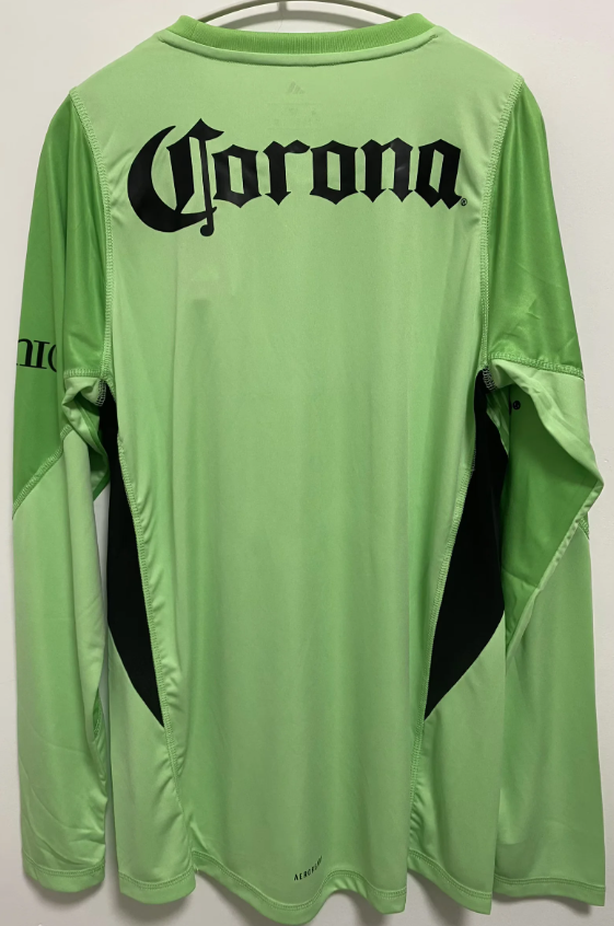 Long Sleeve Player Version 2025-2026 Club America Aguilas Green Goalkeeper Soccer Jersey Football Shirt