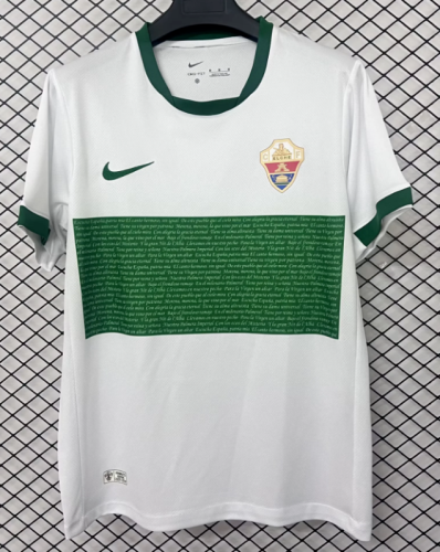 Fans Version 2025-2026 Elche Home Soccer Jersey Football Shirt