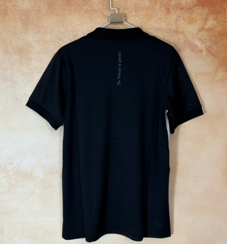 Fan Version 2025-2026 Liverpool Black Soccer Polo