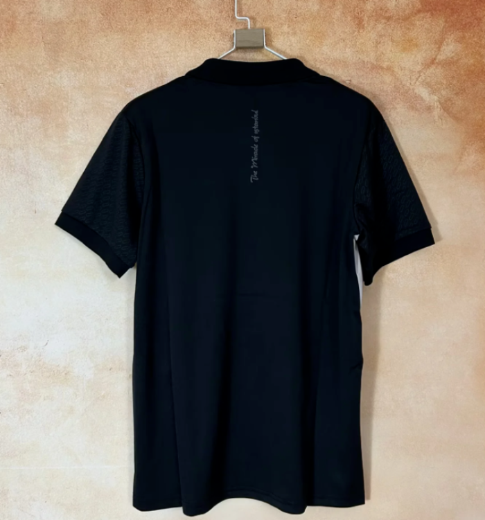 Fan Version 2025-2026 Liverpool Black Soccer Polo