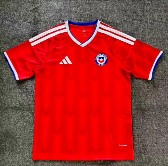 Fans Version Chile 2025-2026 Home Soccer Jersey Football Shirt