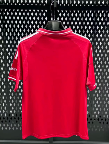 with Sponor Logo Fans Version 2025-2026 Nottingham Forest Home Soccer Jersey Football Shirt