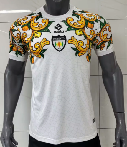 Fans Version 2025-2026 Sorrento Calcio 1945 Away Soccer Jersey Football Shirt