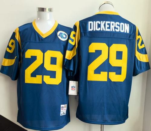 Retro Los Angeles Rams DICKERSON 29 Blue NFL Jersey