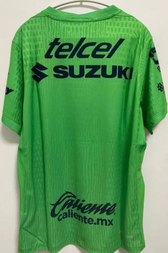 Player Version 2025-2026 Pumas Green Goalkeeper Soccer Jersey Football Shirt