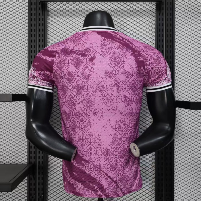 Player Version 2025-2026 Real Madrid Pink Special Version Soccer Jersey Real Football Shirt