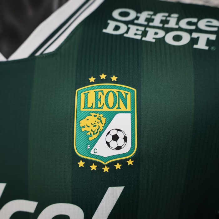 Player Version 2025-2026 Club Leon Home Soccer Jersey Football Shirt