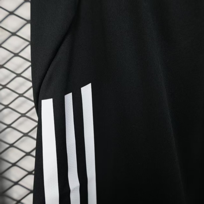Player Version 2025-2026 Manchester United Black Soccer Shorts Football Shorts