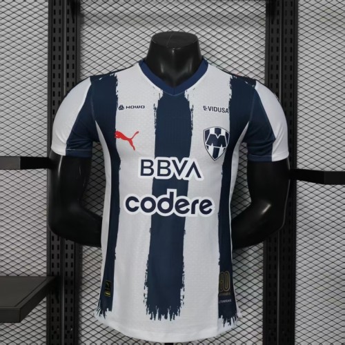 Player Version 2025-2026 Monterrey Home Soccer Jersey Menterrey Football Shirt