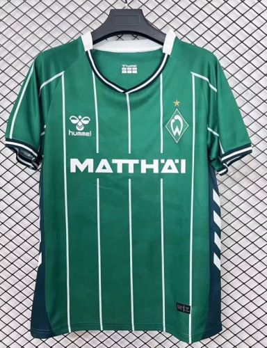 Fan Version 2025-2026 Werder Bremen Home Soccer Jersey Football Shirt