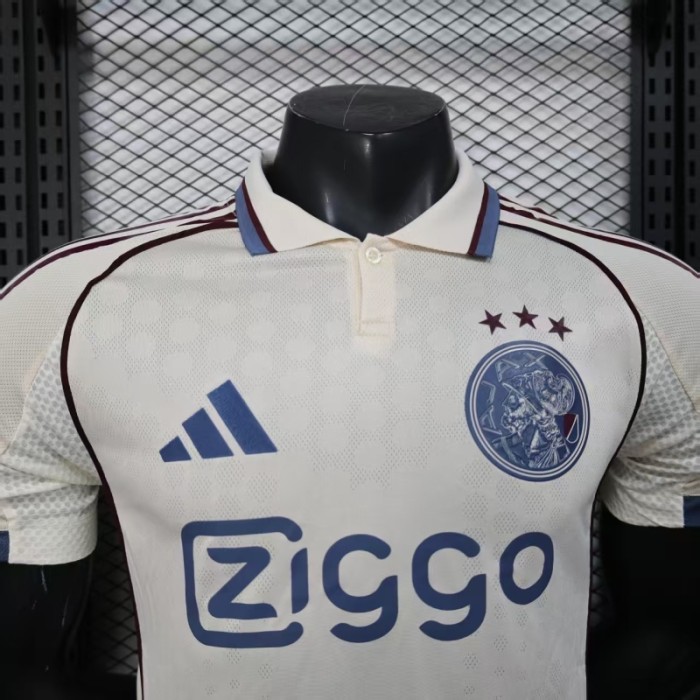 Player Version 2025-2026 Ajax Third Away Soccer Jersey Football Shirt