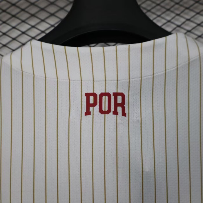 2025-2026 Portugal #7 RONALDO MLB Jersey Baseball Shirt